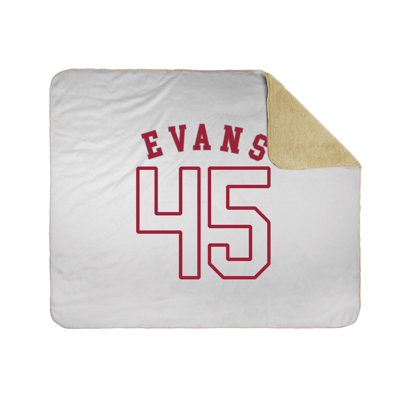 Throw Blanket — Shirsey Arch in White