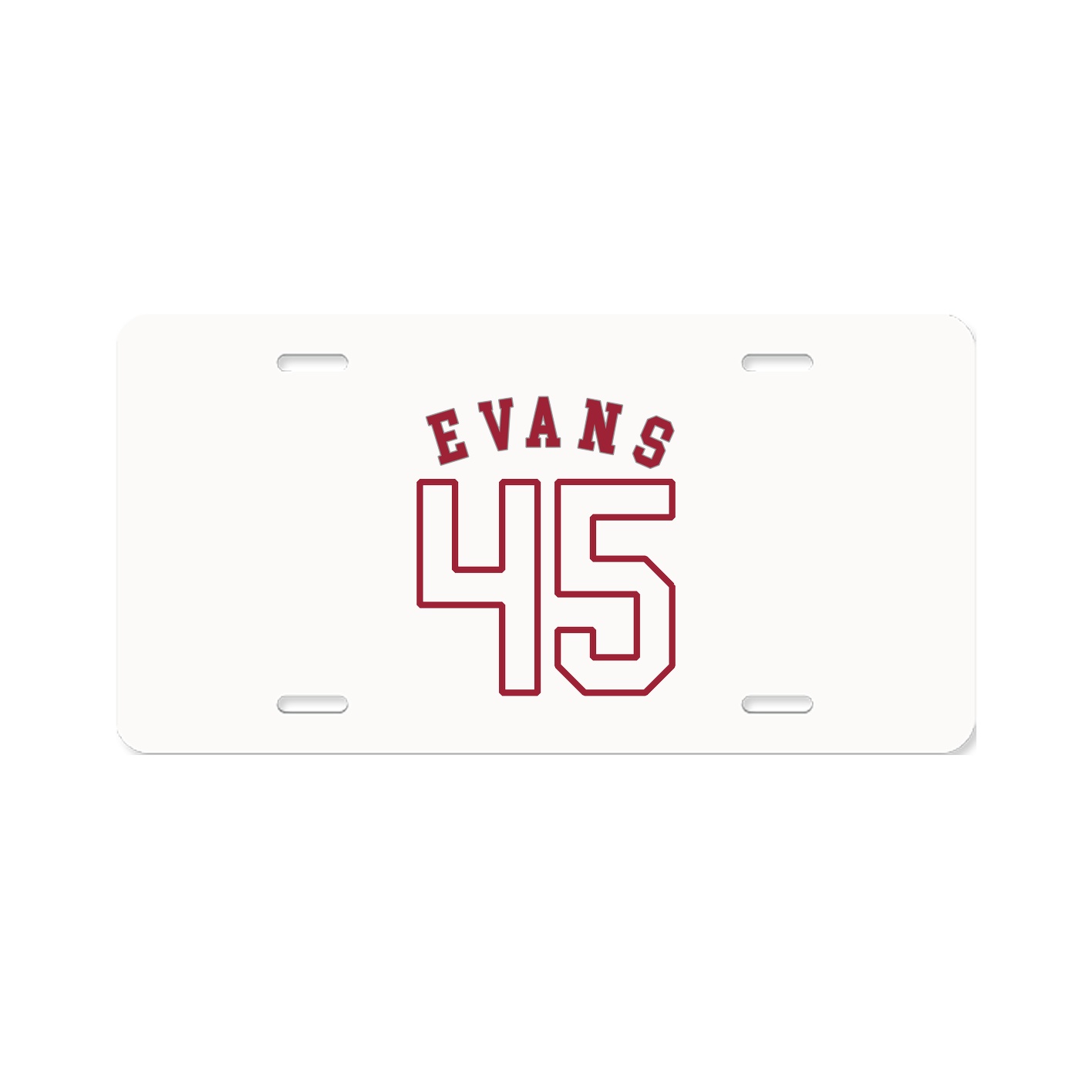License Plate — Shirsey Arch in Classic