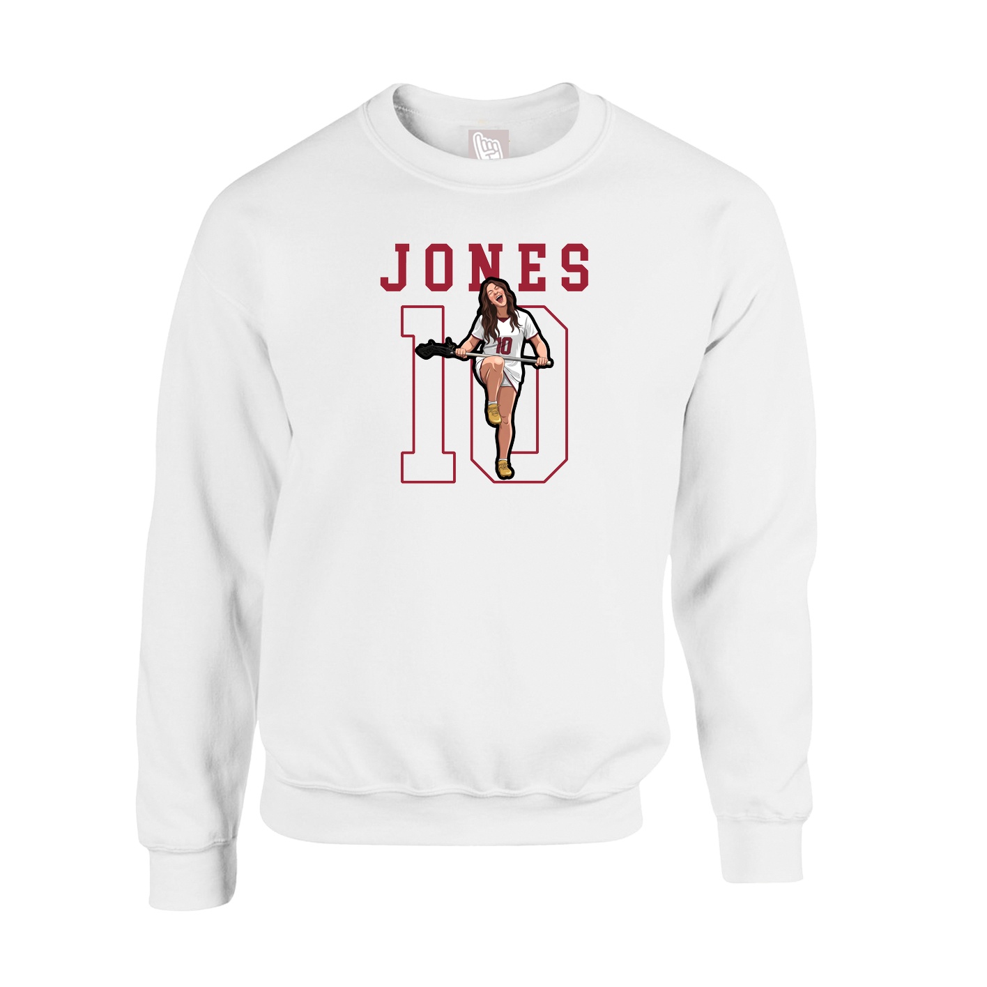 Fleece Crew — Shirsey in White