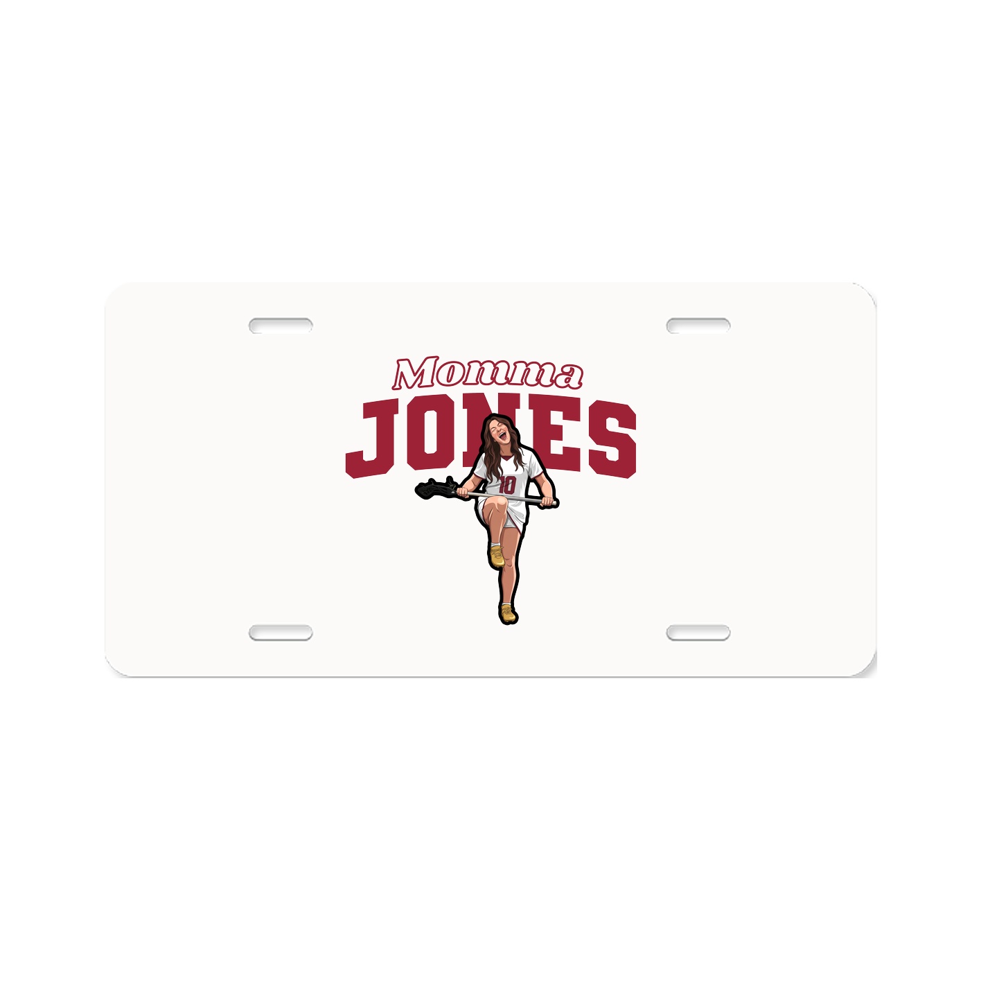 License Plate — Mothers Day Block in Classic