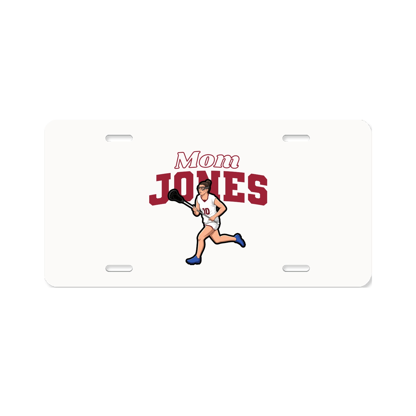 License Plate — Mothers Day Block in Classic