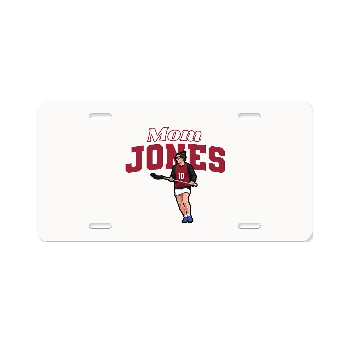 License Plate — Mothers Day Block in Classic