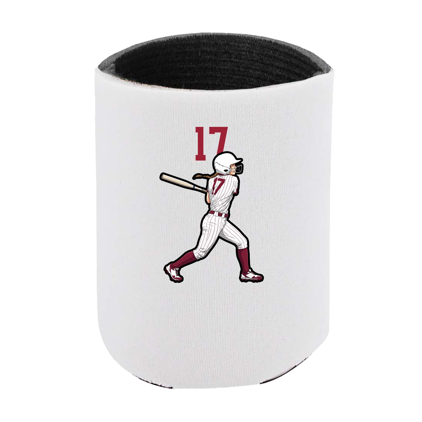 Can Holder — Number Top in White
