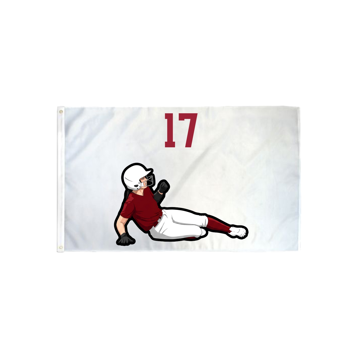 3x5 Flag — Number Top in Classic