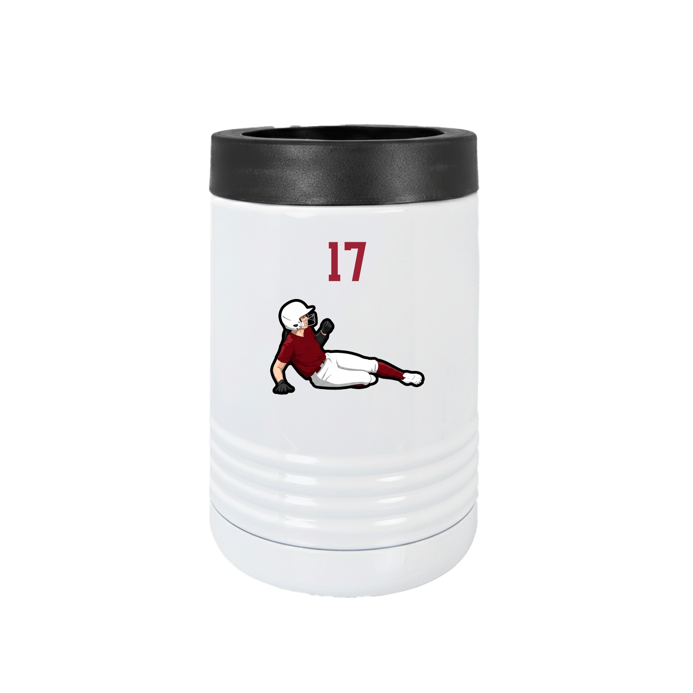Beverage Holder — Number Top in White