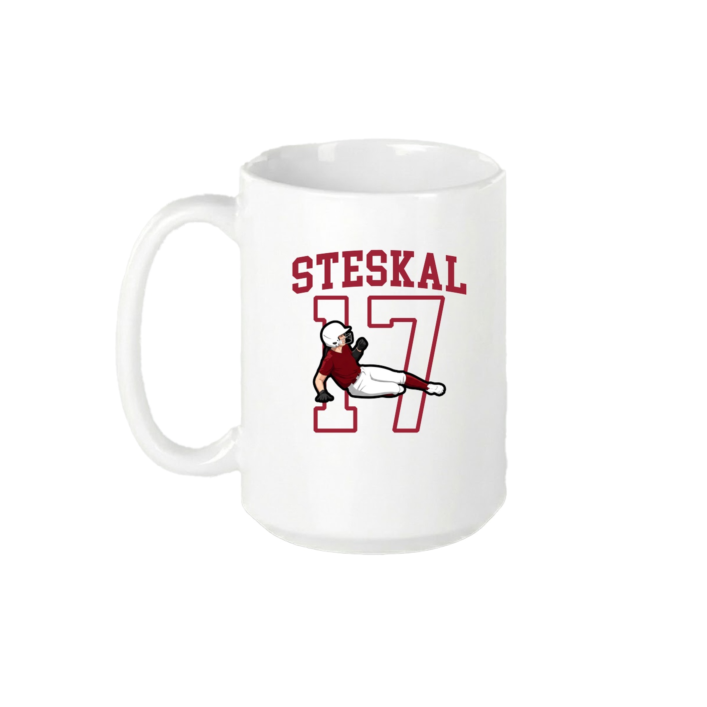 15oz Coffee Mug — Shirsey in White