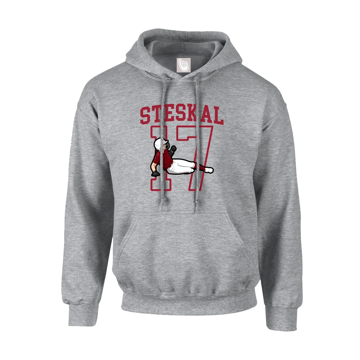 Hoodie — Shirsey in Grey