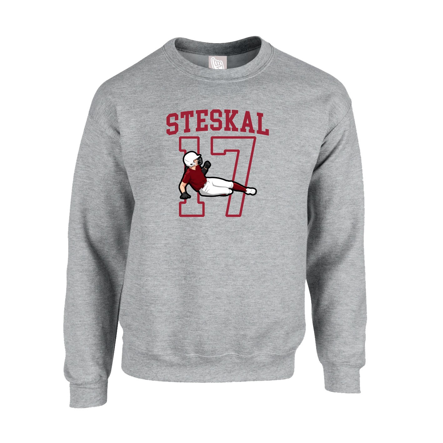 Fleece Crew — Shirsey in Grey