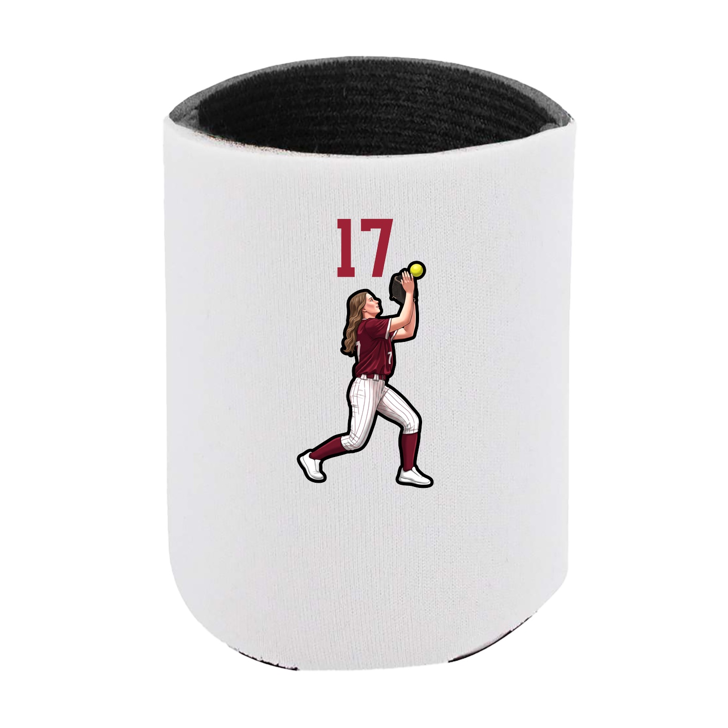 Can Holder — Number Top in White