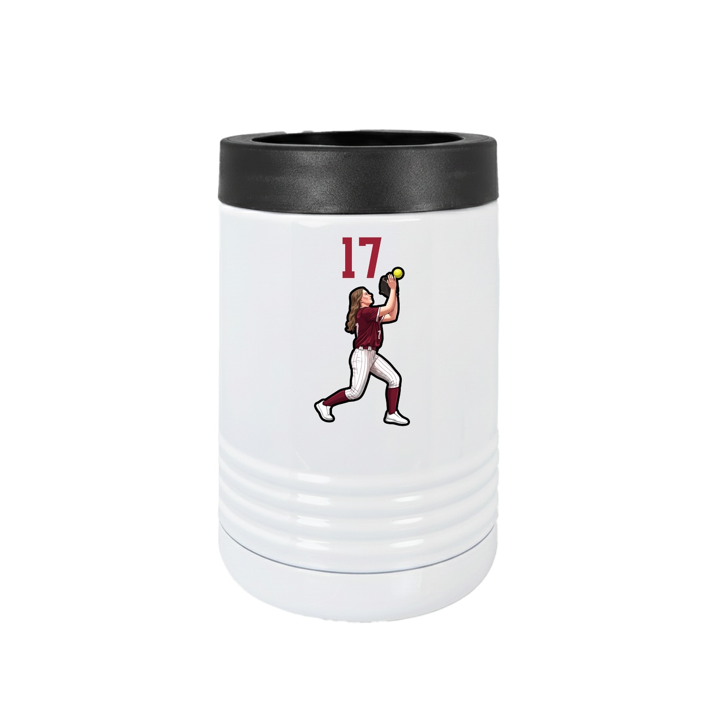 Beverage Holder — Number Top in White