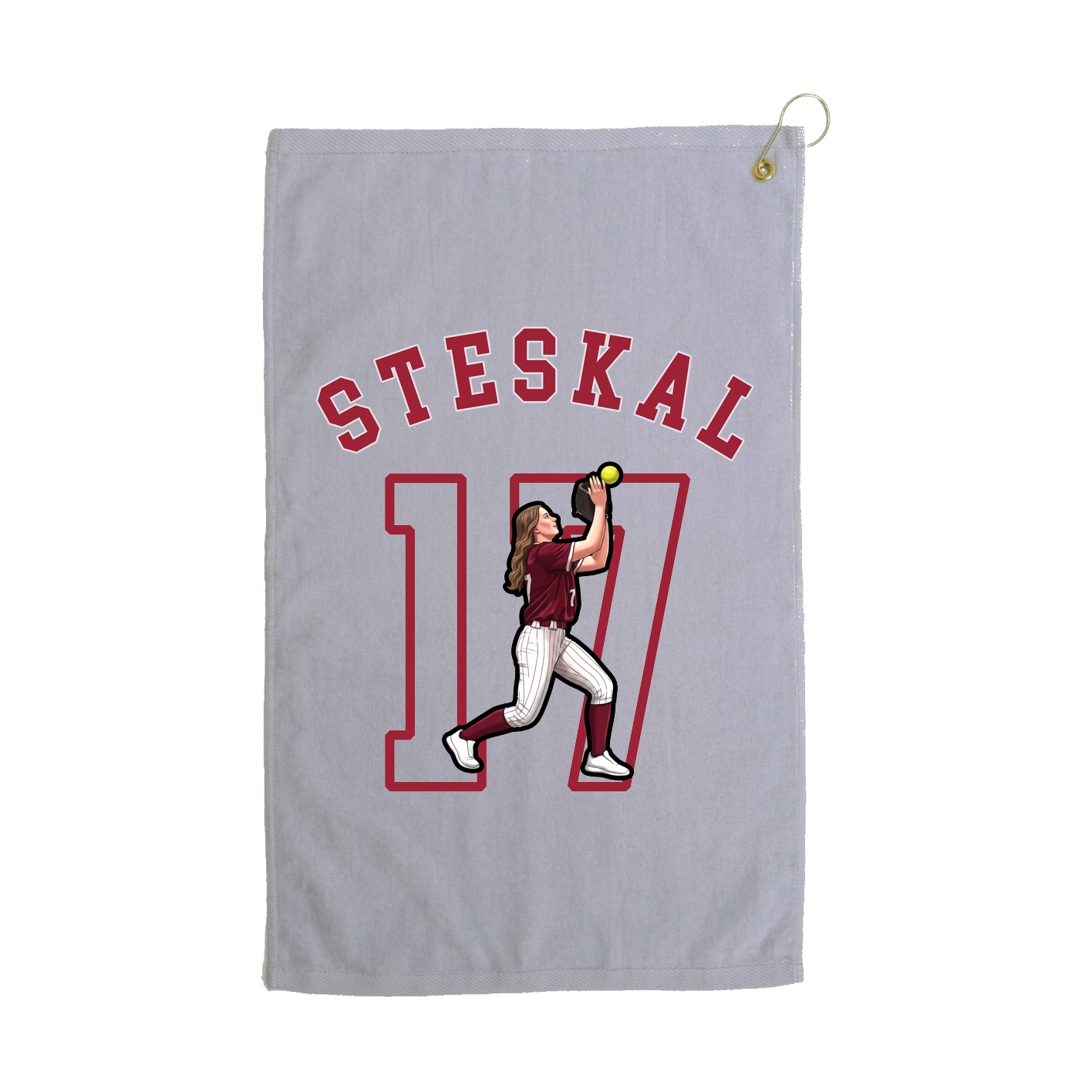 Golf Towel — Shirsey Arch in Grey