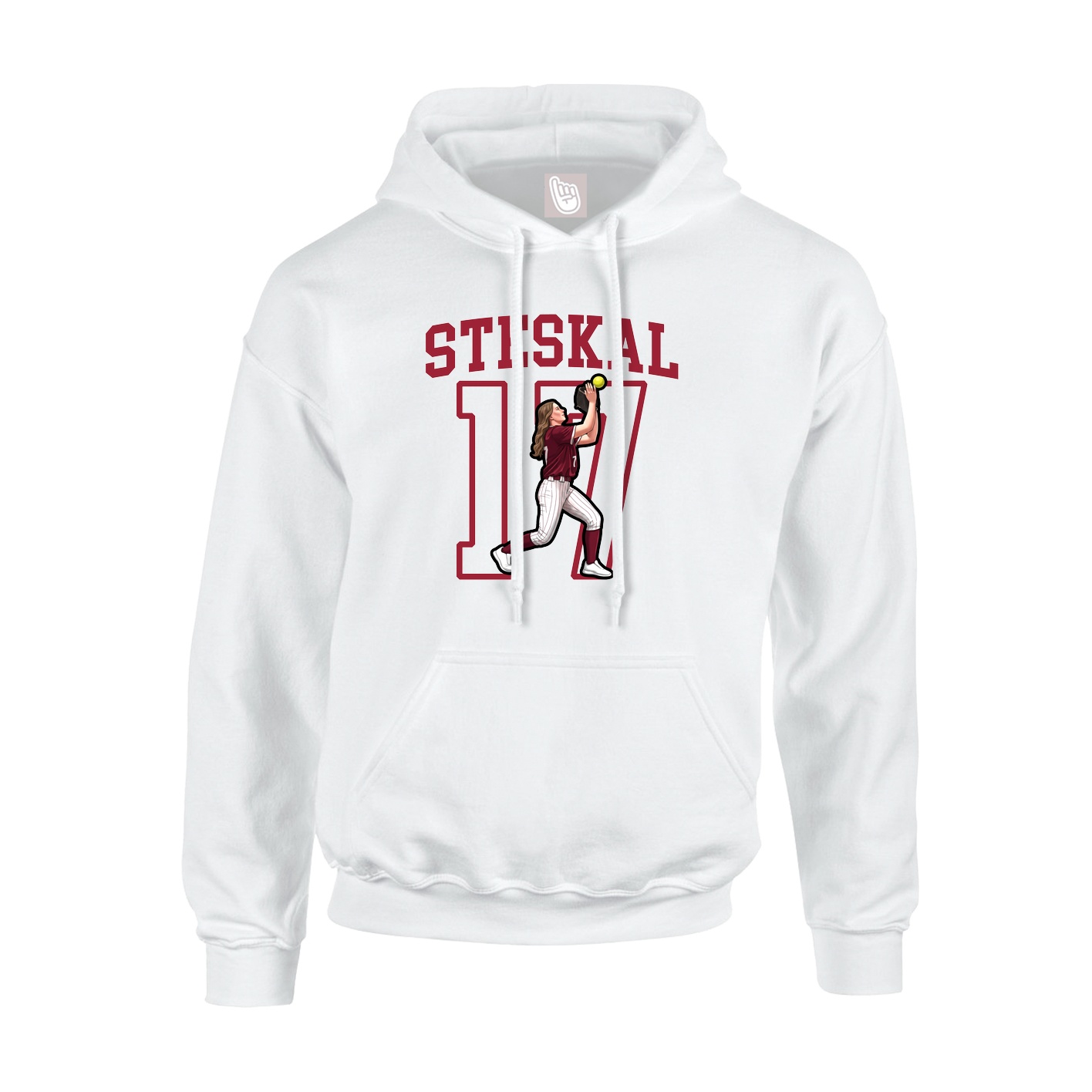 Youth Hoodie — Shirsey in White