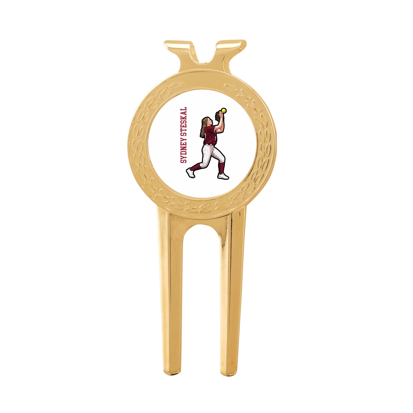 Divot Tool with Ball Marker — Name Vertical in Classic