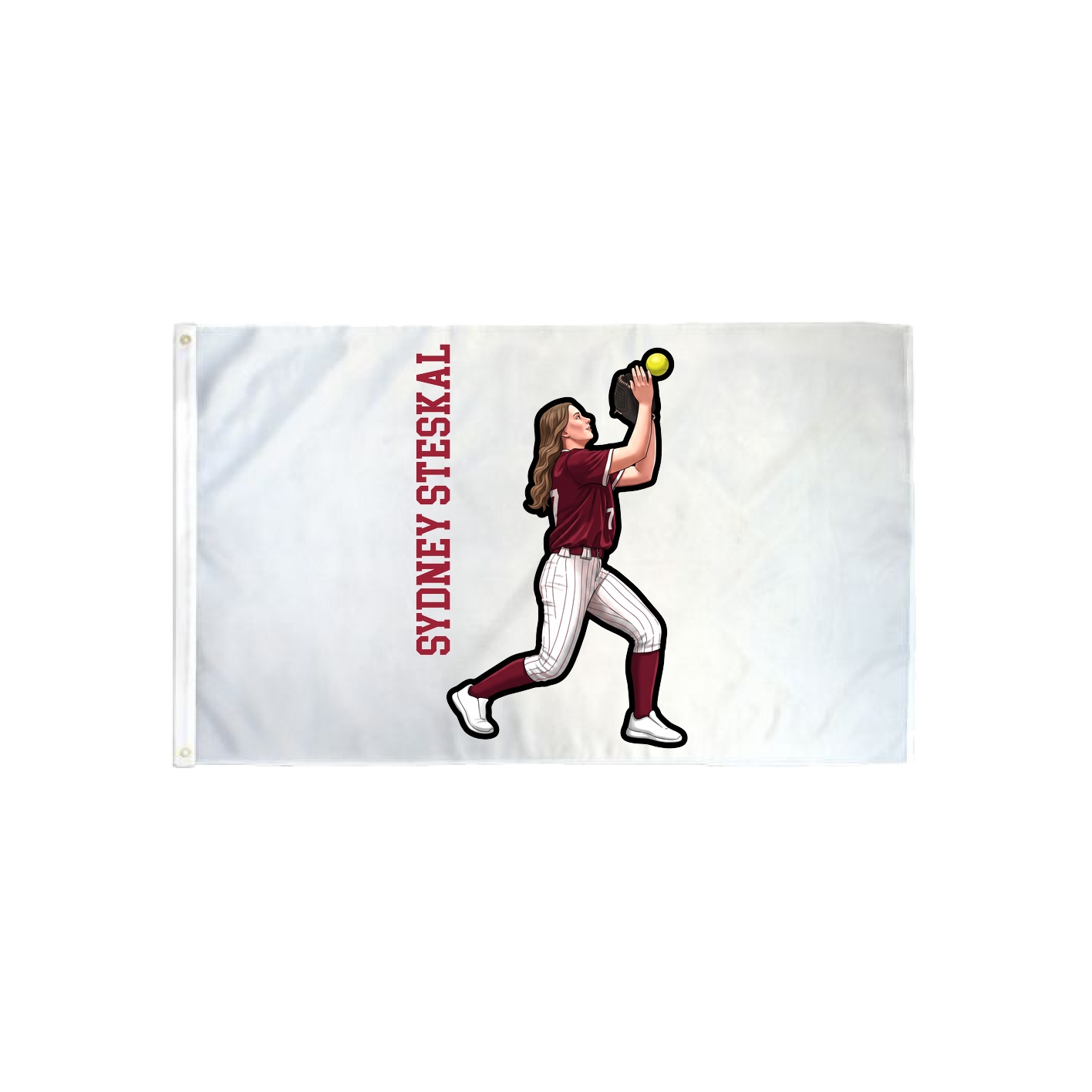 3x5 Flag — Name Vertical in Classic