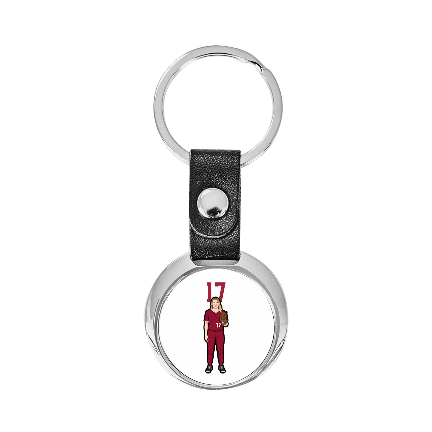 Key Chain — Number Top in Classic