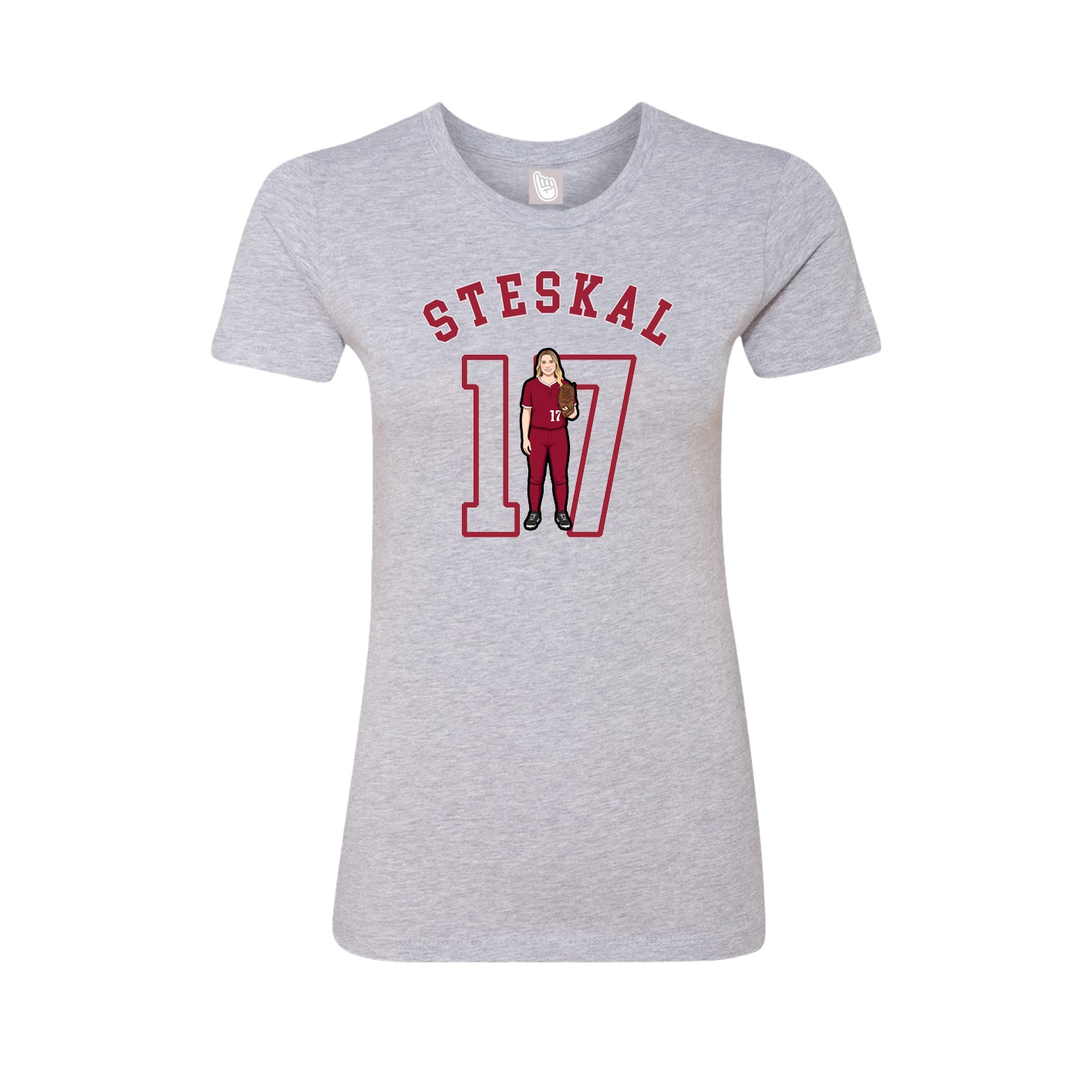 Womens Tee — Shirsey Arch in Grey