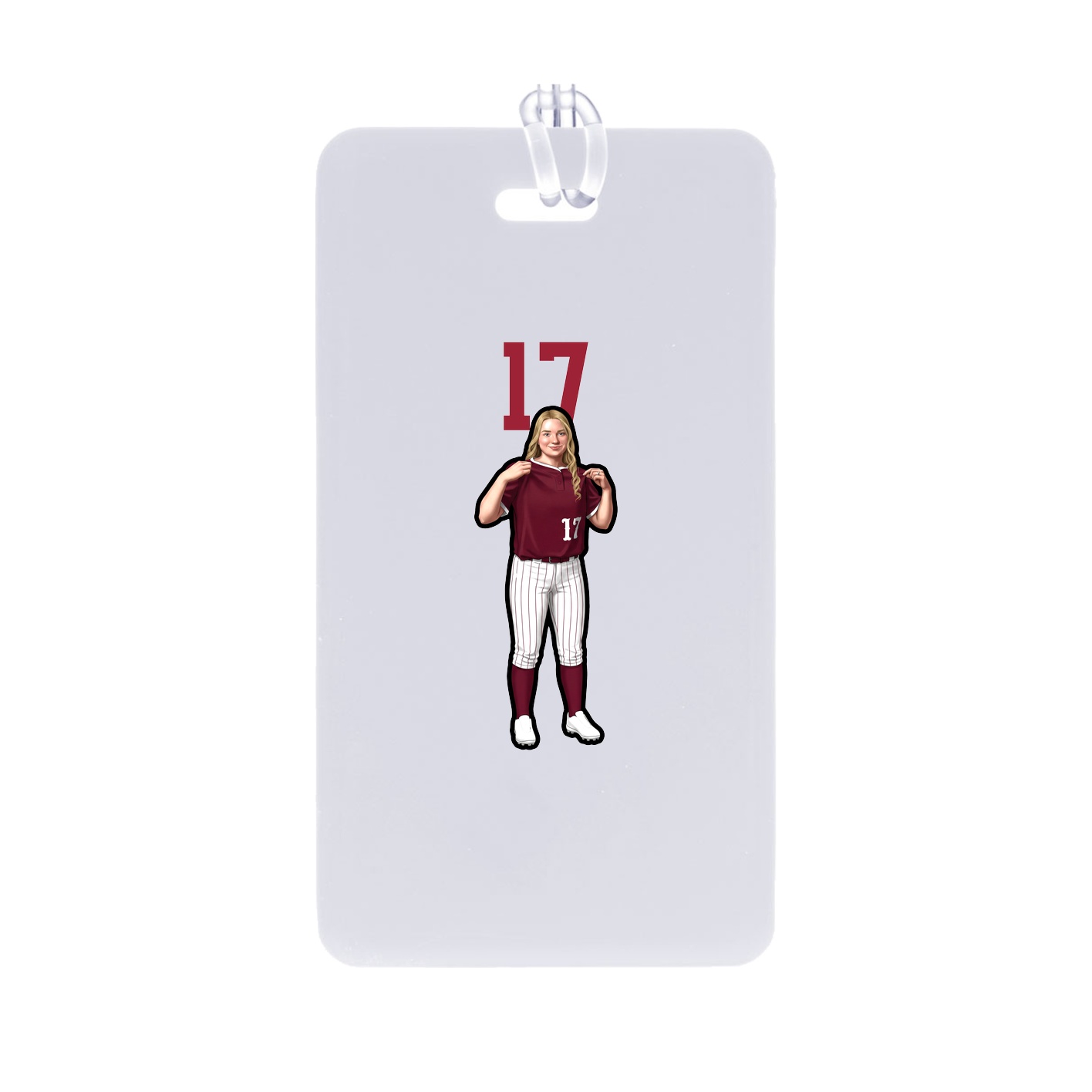 Bag Tag — Number Top in Classic