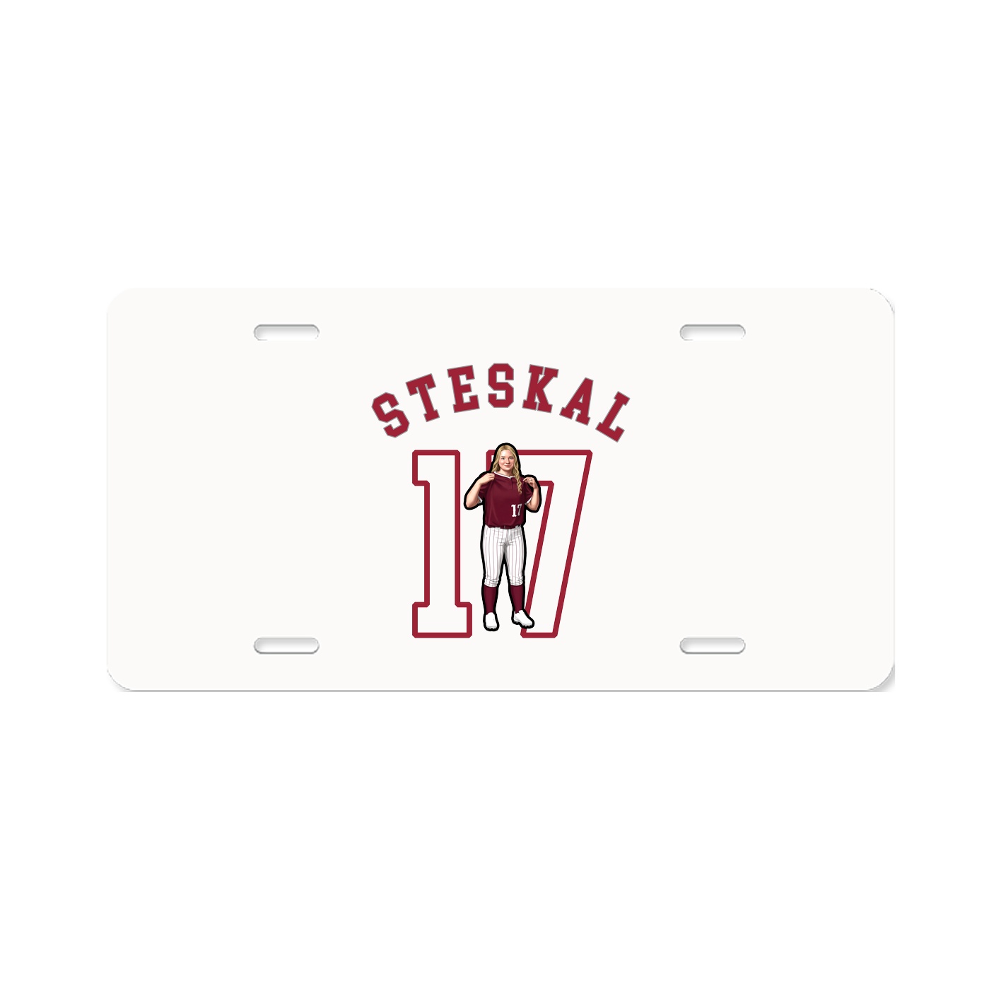 License Plate — Shirsey Arch in Classic