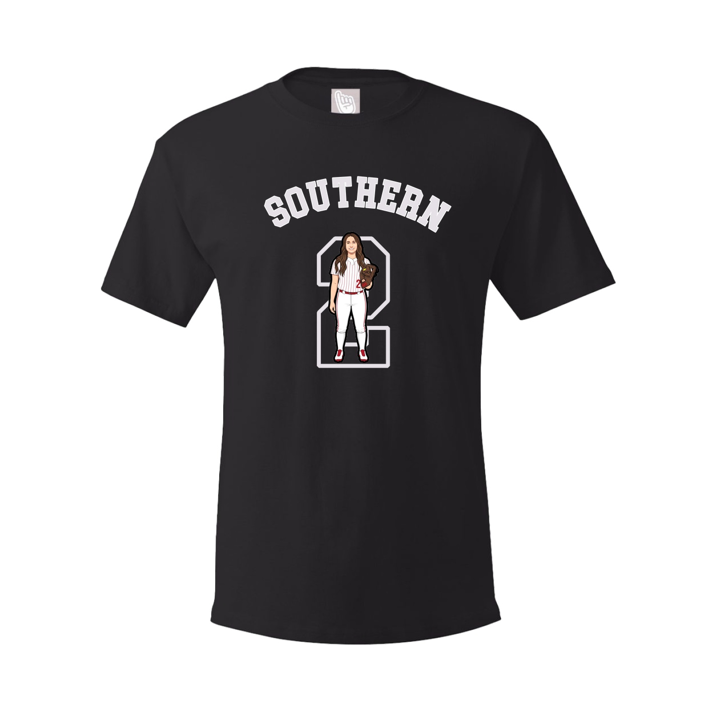 Youth Tee — Shirsey Arch in Black