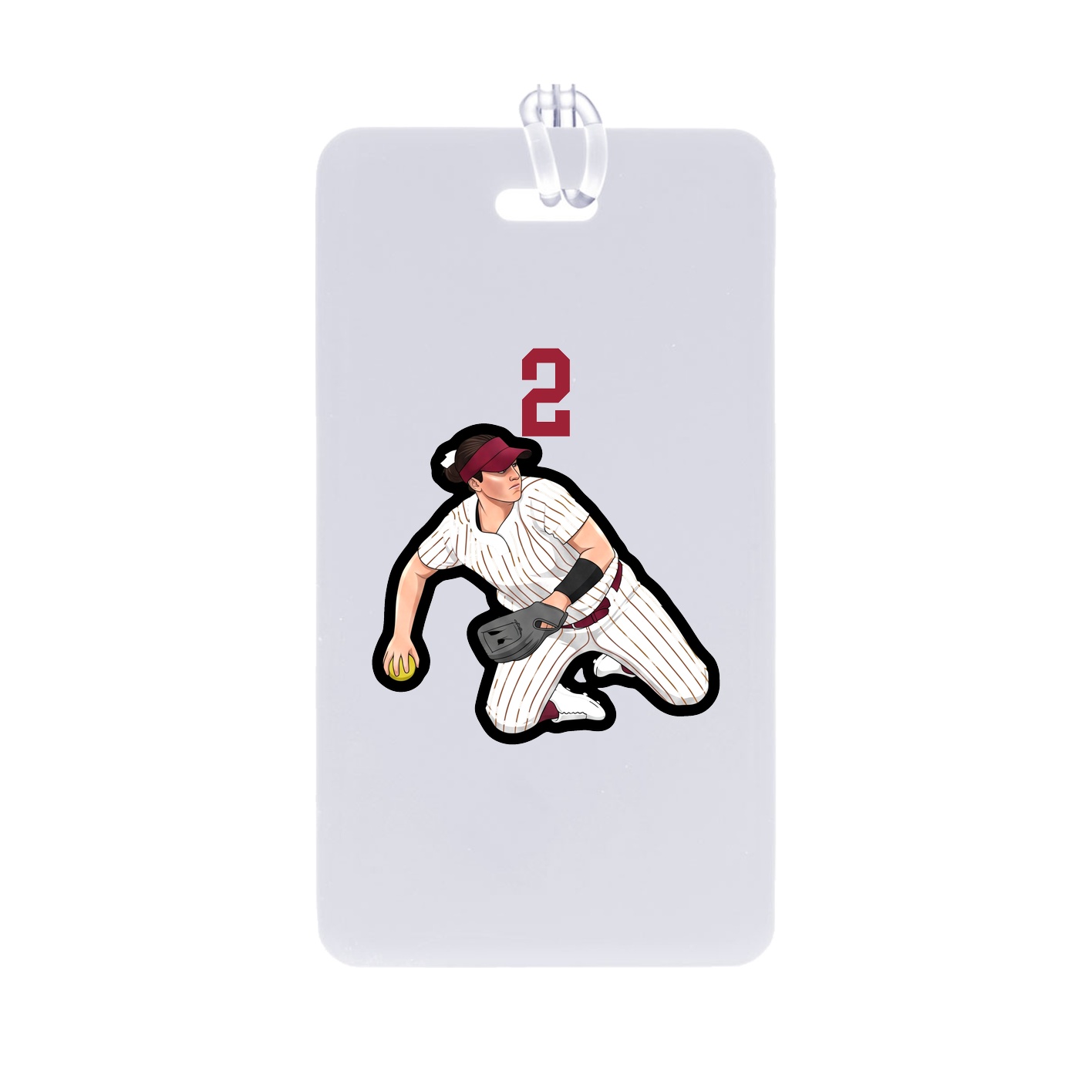 Bag Tag — Number Top in Classic