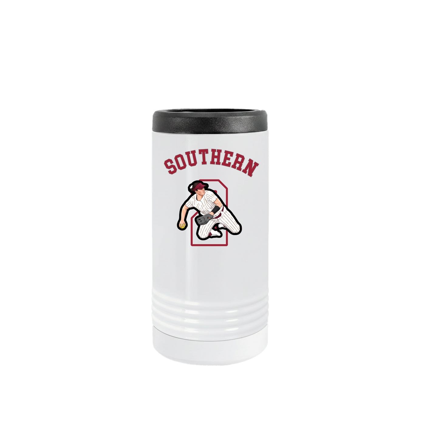 Slim Beverage Holder — Shirsey Arch in White