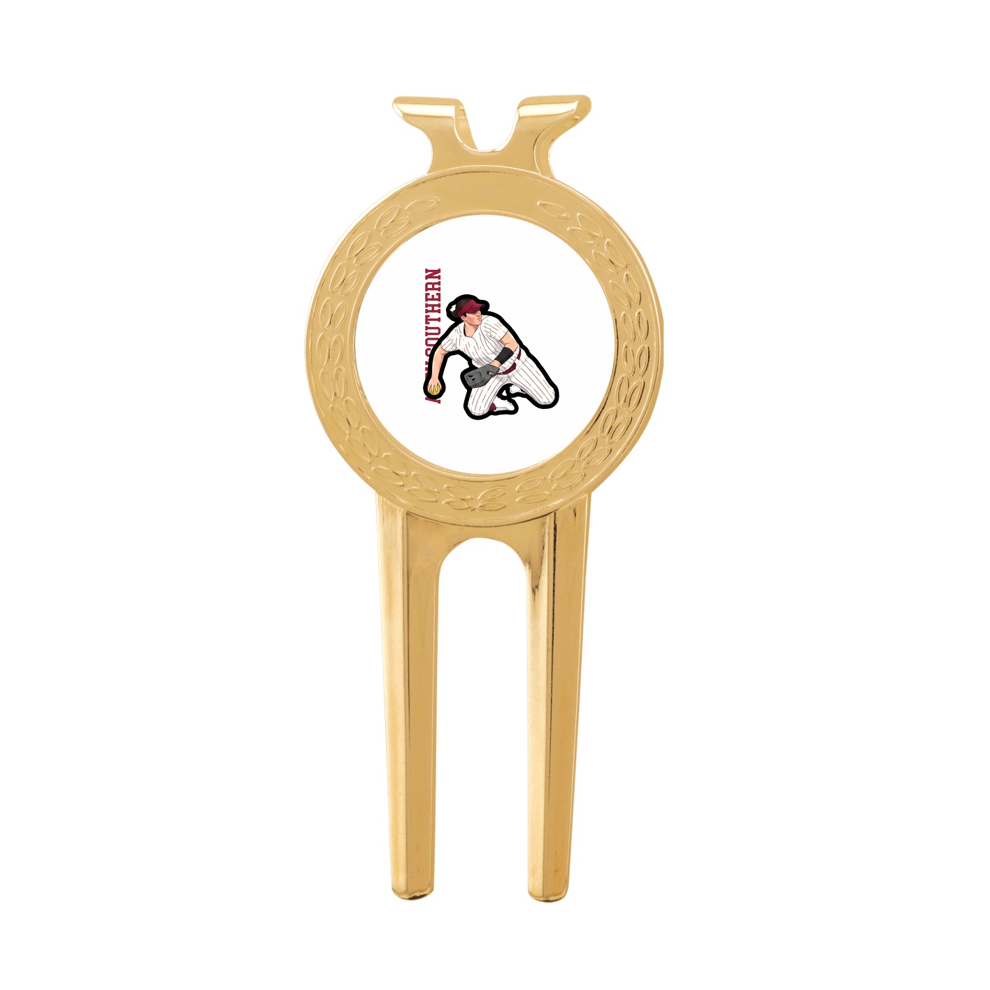Divot Tool with Ball Marker — Name Vertical in Classic