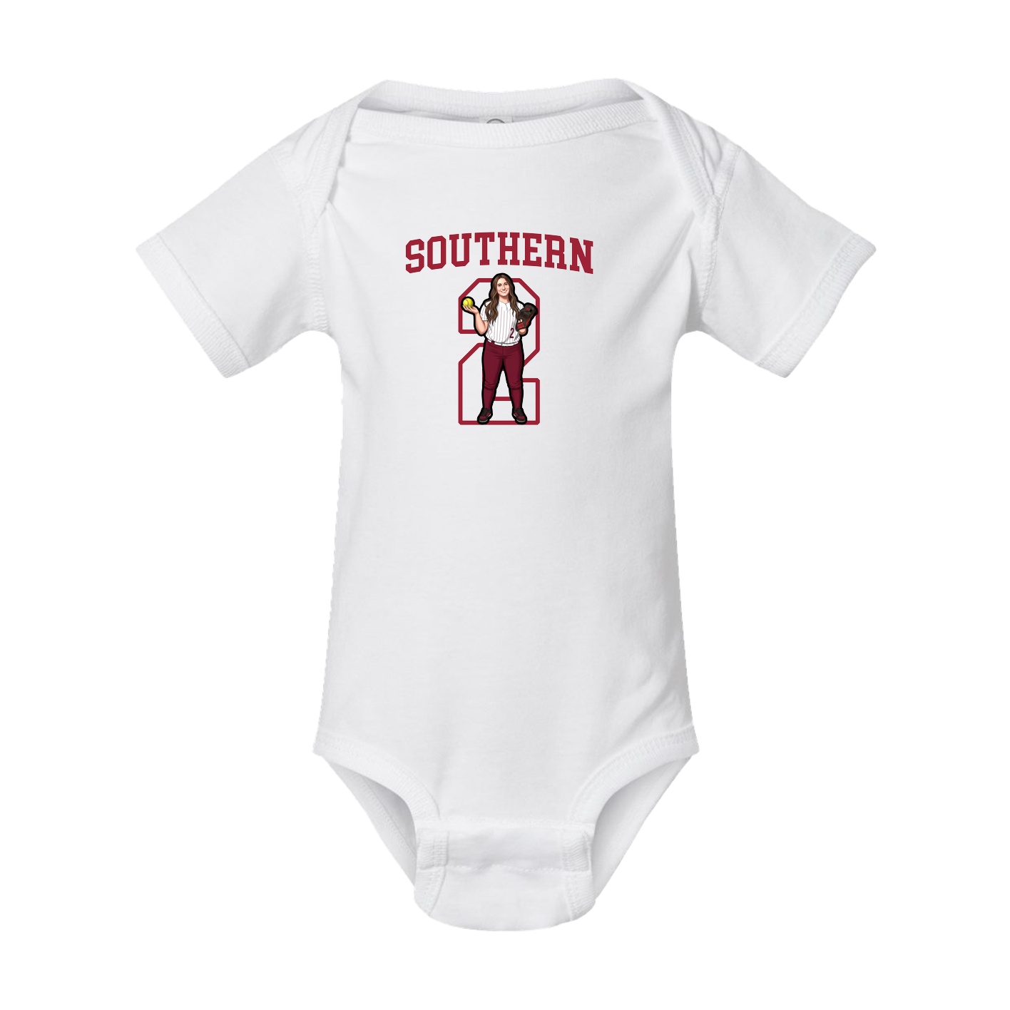 Baby Onesie — Shirsey in White