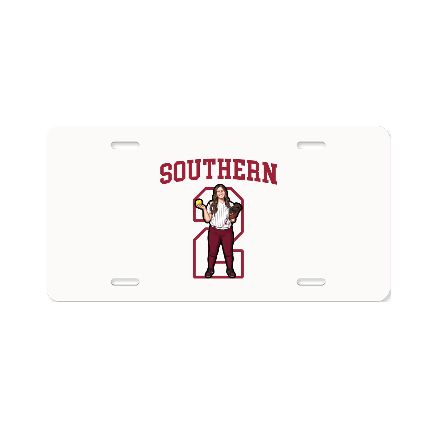 License Plate — Shirsey in Classic