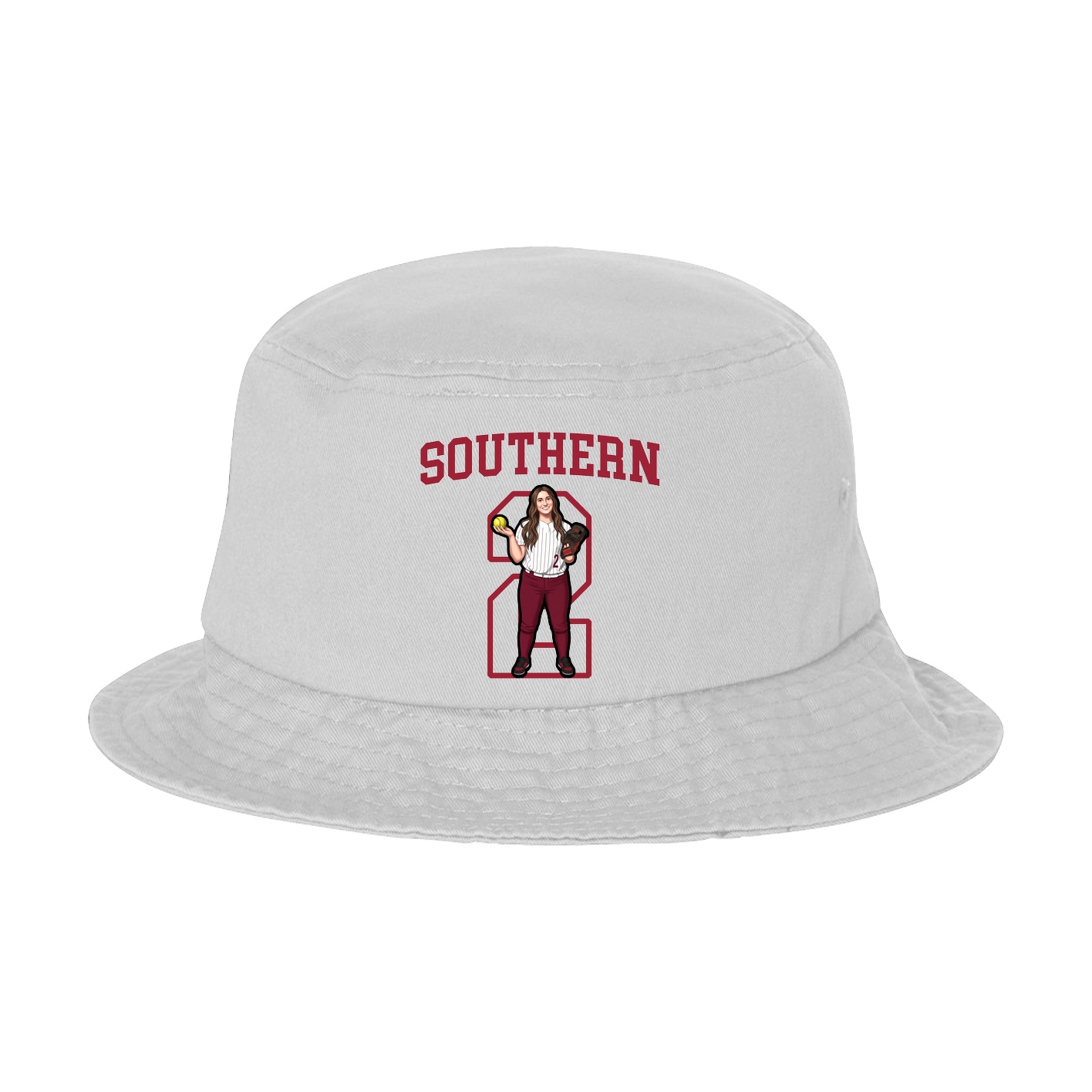 Bucket Cap — Shirsey in White