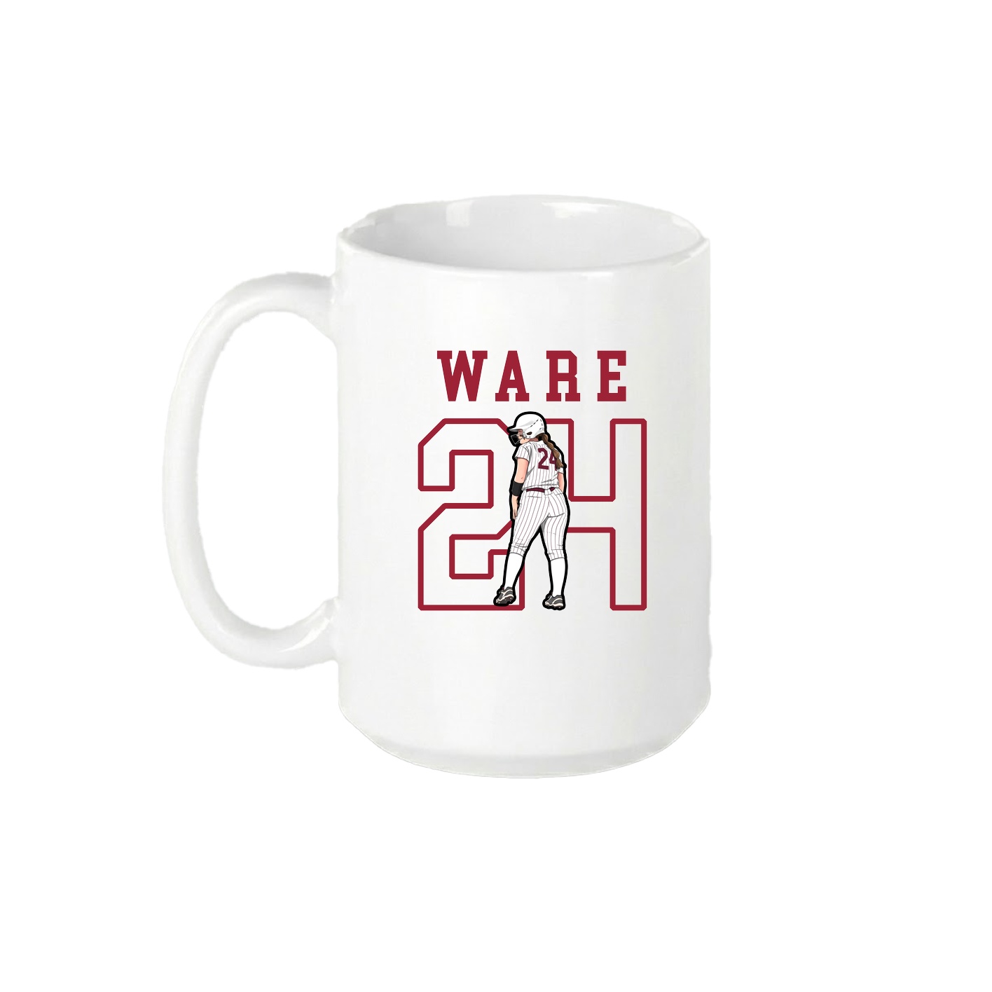 15oz Coffee Mug — Shirsey in White