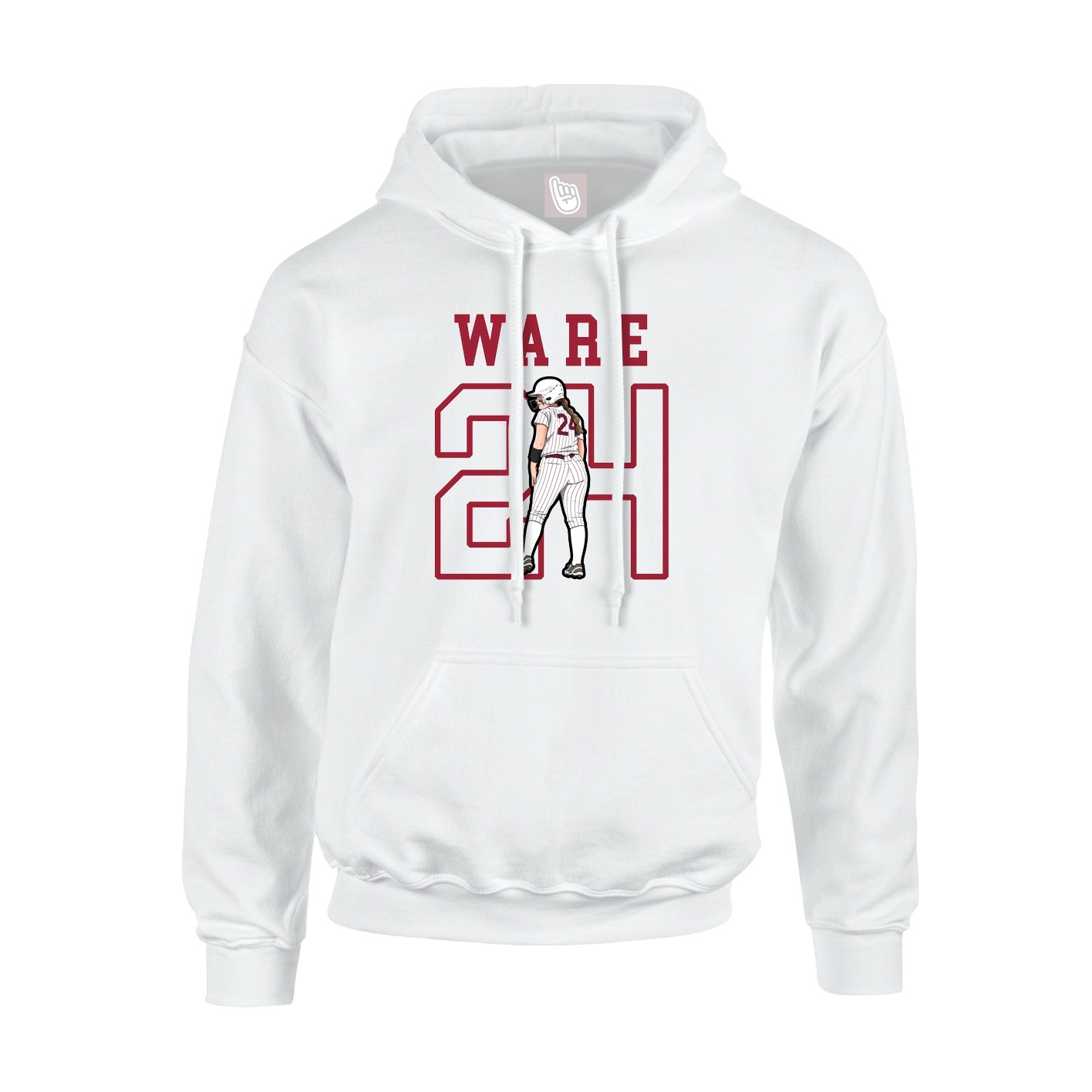 Youth Hoodie — Shirsey in White