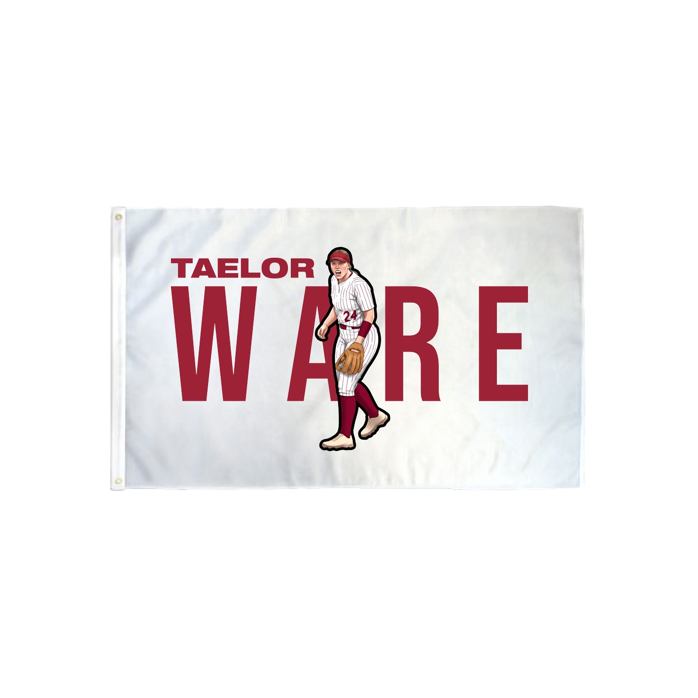 3x5 Flag — Player Name in Classic