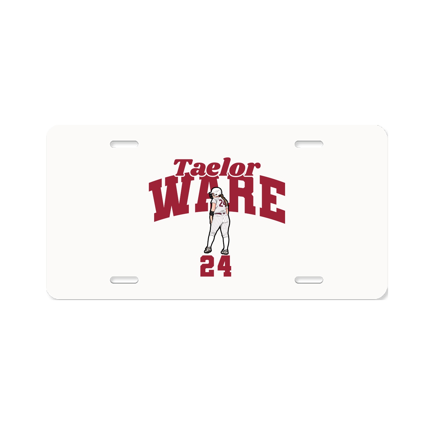 License Plate — Signature Arch in Classic