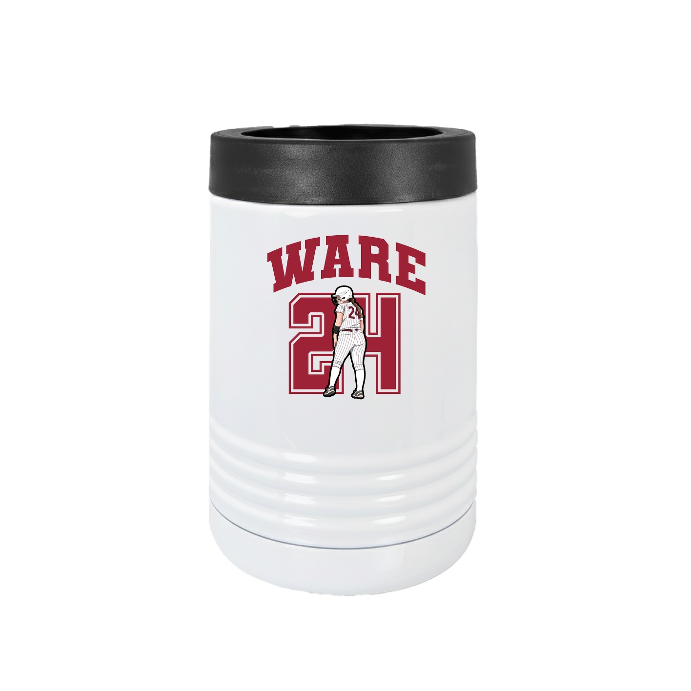Beverage Holder — Number in White