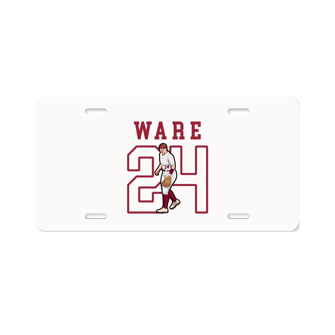 License Plate — Shirsey in Classic