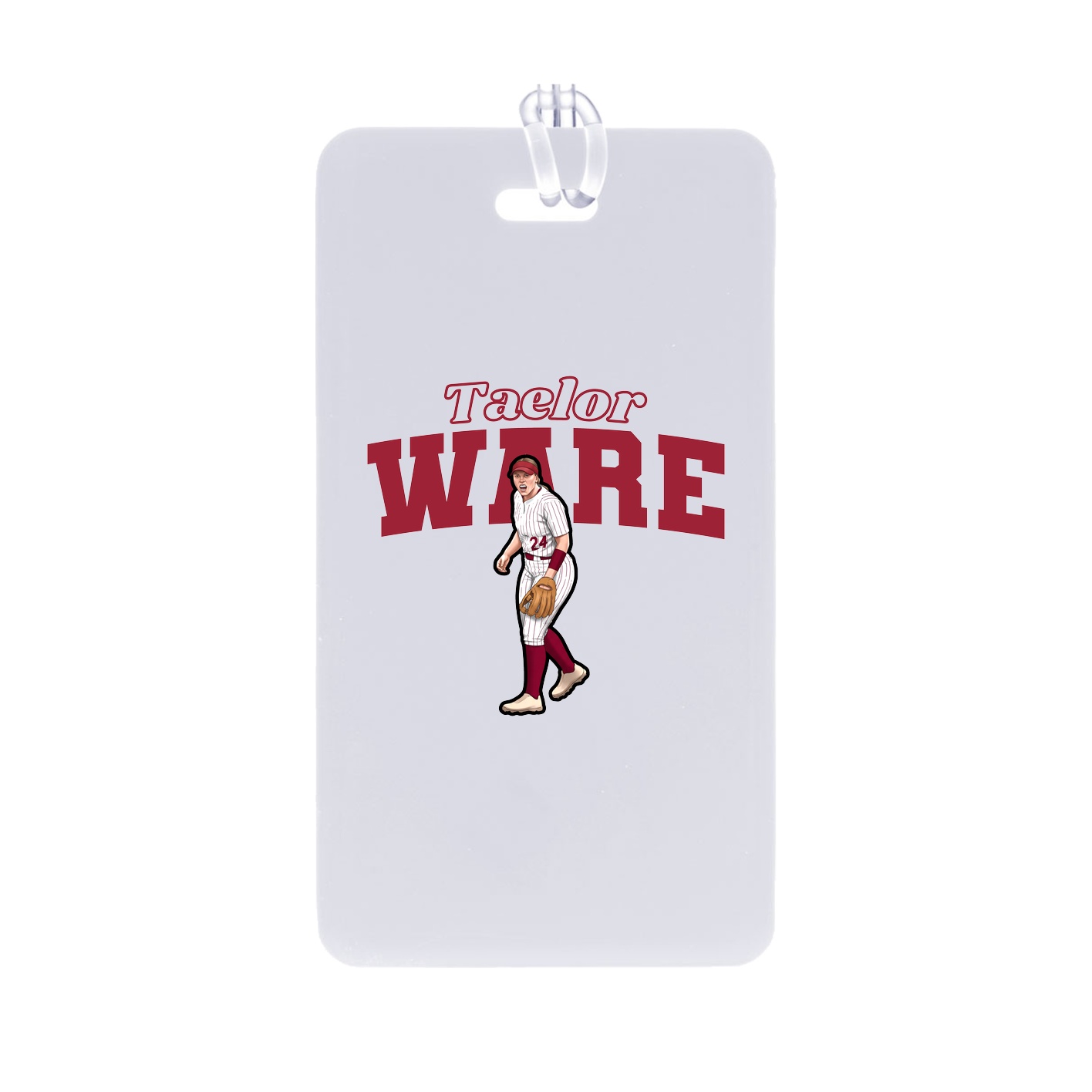 Bag Tag — Name Arch in Classic
