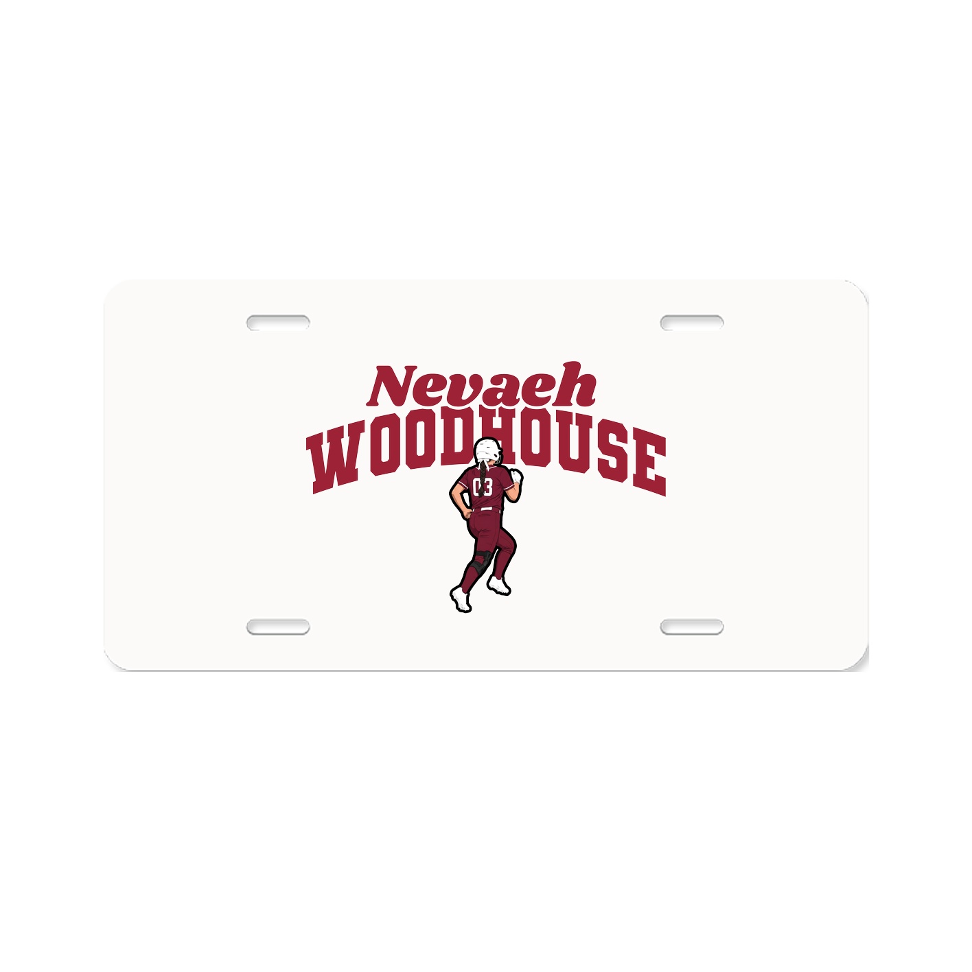 License Plate — Signature Arch in Classic