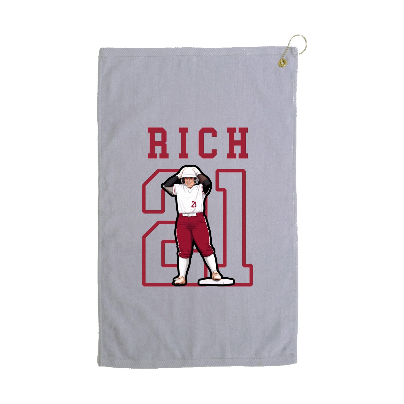 Golf Towel — Shirsey in Grey