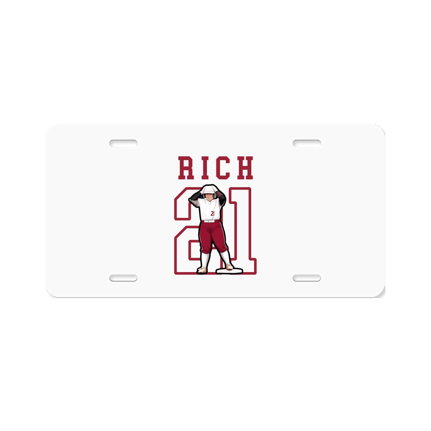 License Plate — Shirsey in Classic