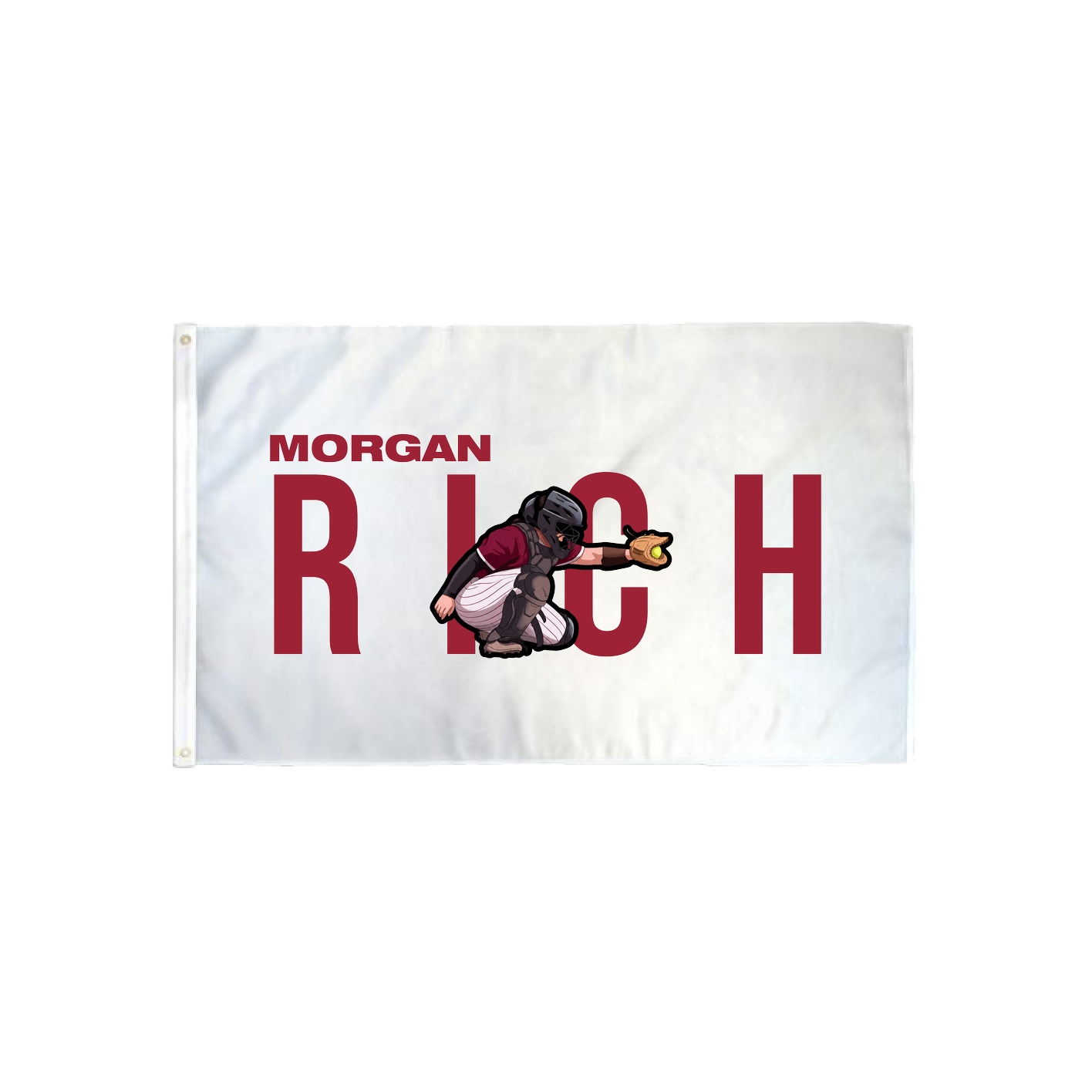 3x5 Flag — Player Name in Classic