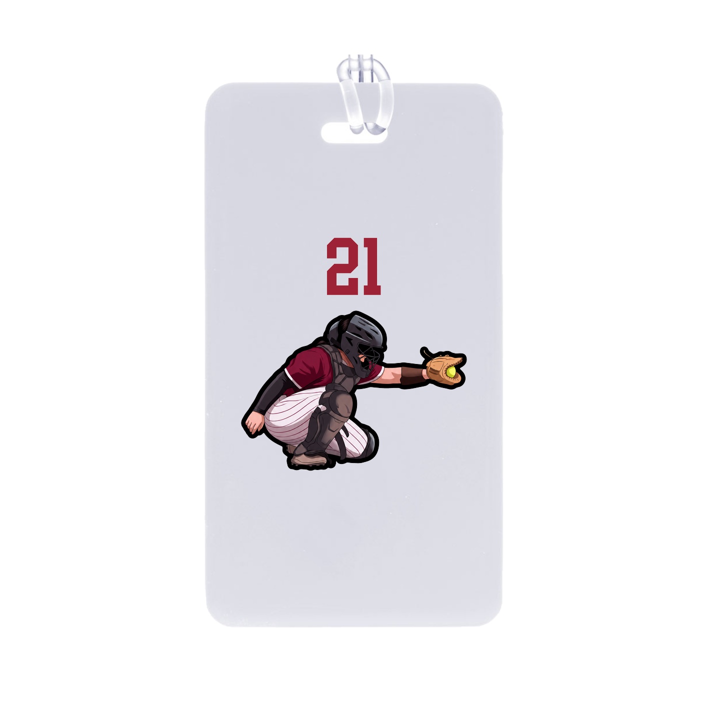 Bag Tag — Number Top in Classic