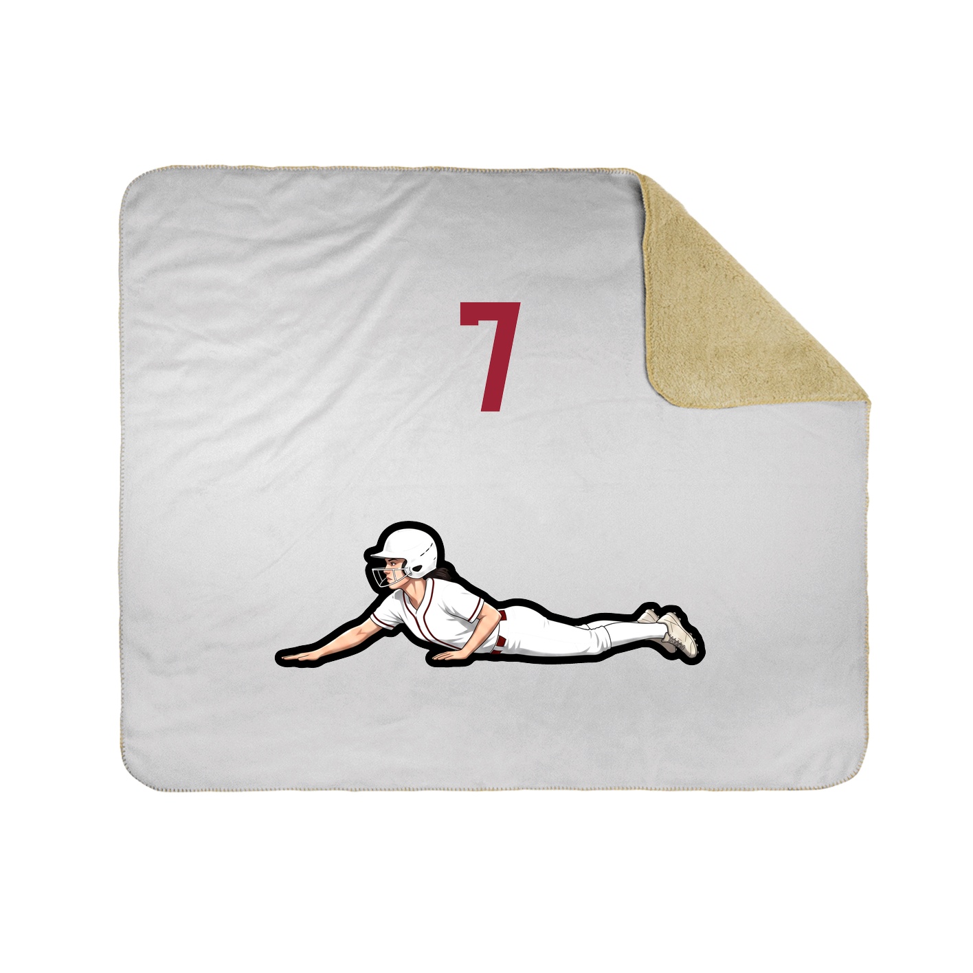 50x60 Sherpa Lined Throw Blanket