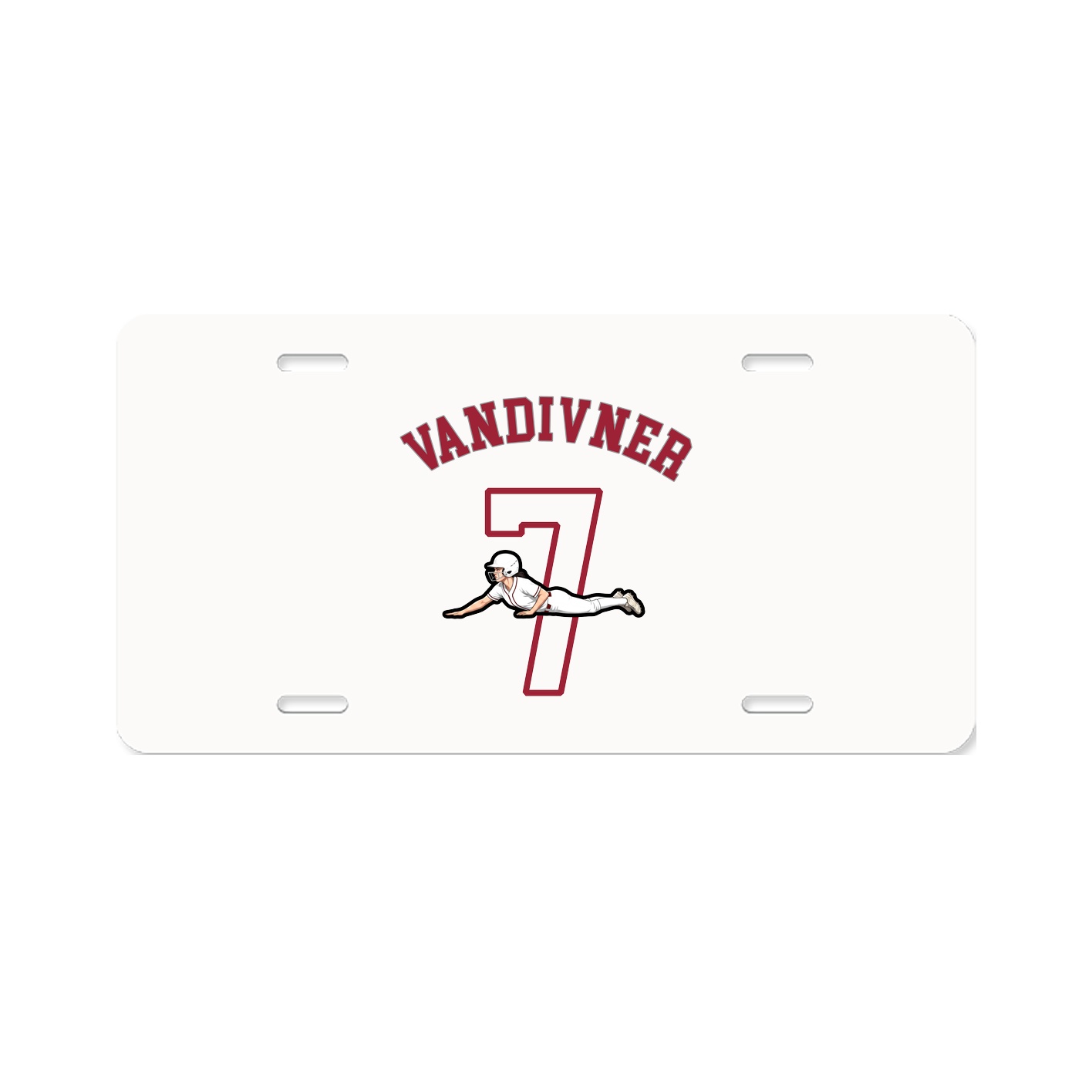 Aluminum License Plate