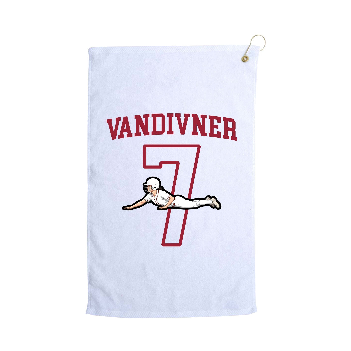 Golf Towel — Shirsey in White