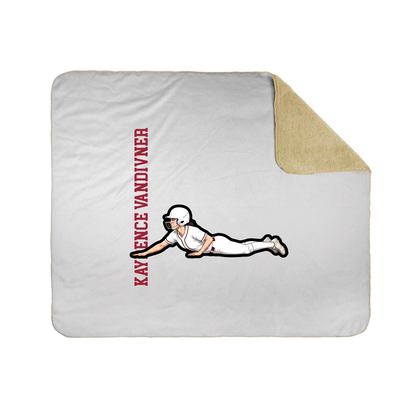 50x60 Sherpa Lined Throw Blanket