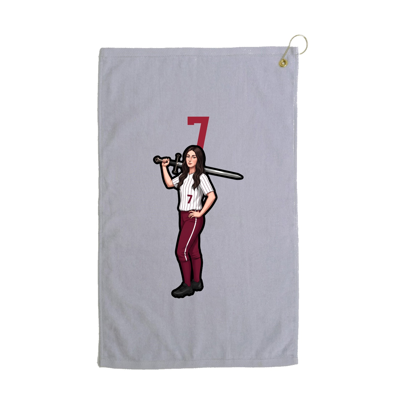 Terry Velour Golf Towel