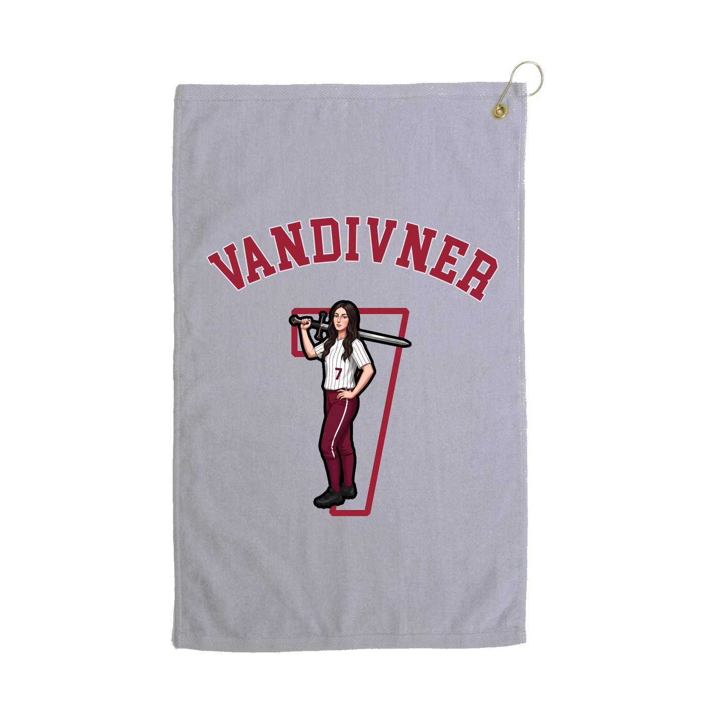 Terry Velour Golf Towel