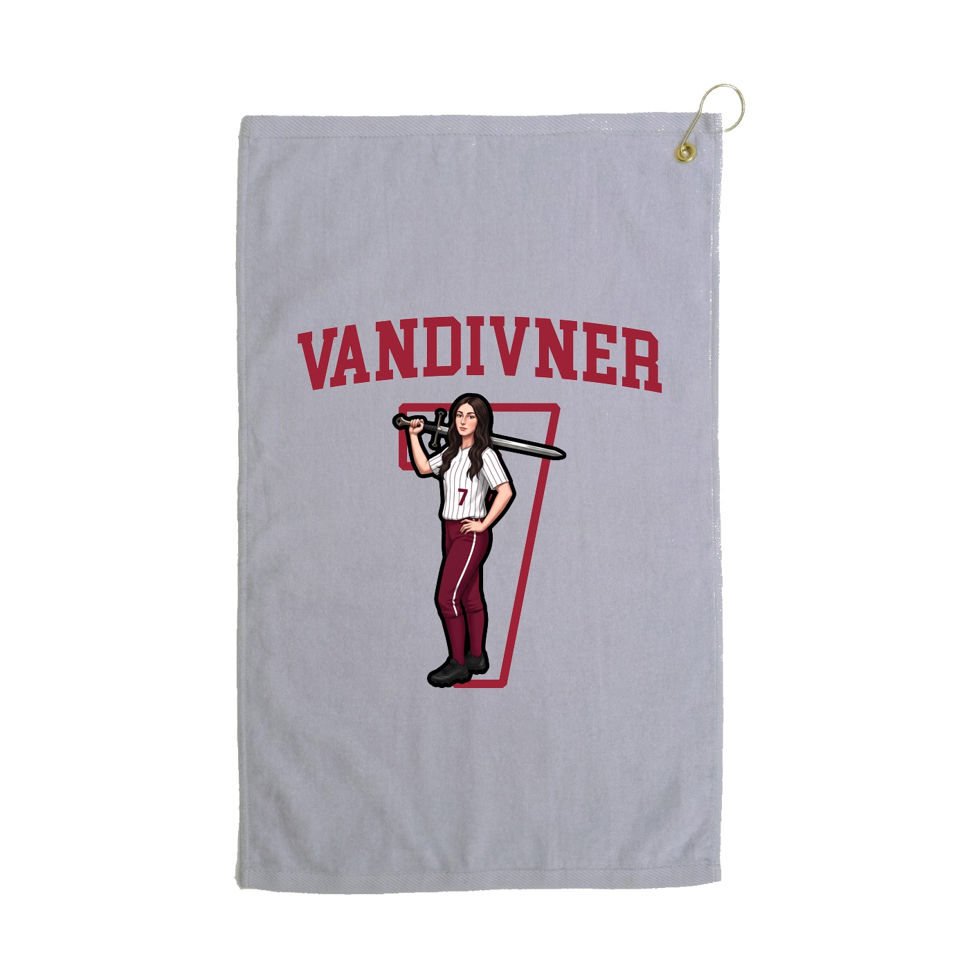 Terry Velour Golf Towel