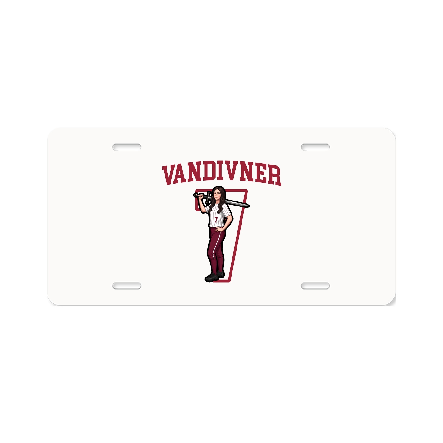 Aluminum License Plate