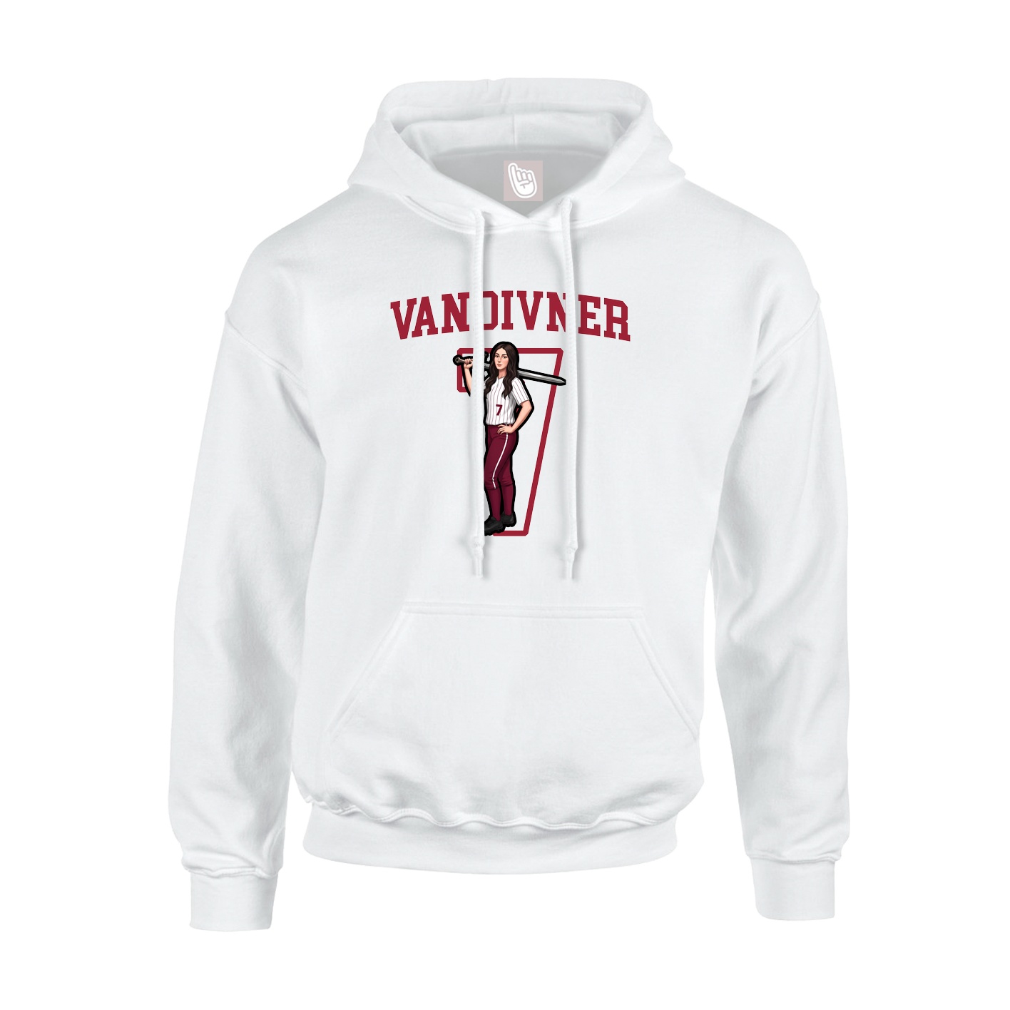 Youth Hoodie — Shirsey in White